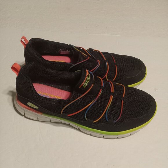 Skechers Sport Women's Loving Life Memory Foam Fashion Sneaker Size 10 - Picture 2 of 8